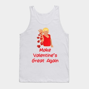 Make Valentine's Day Great Again Cupid Trump Bae Tank Top